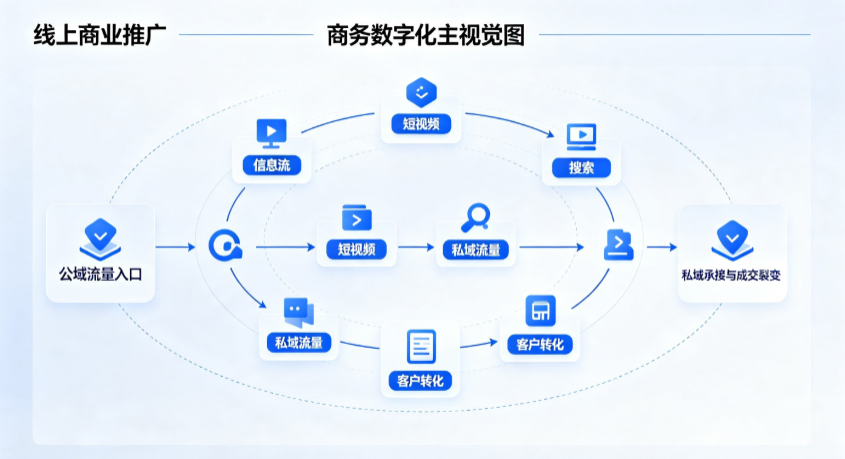 哈密地区线上商业推广怎么做？全域流量闭环搭建与低成本转化实战指南